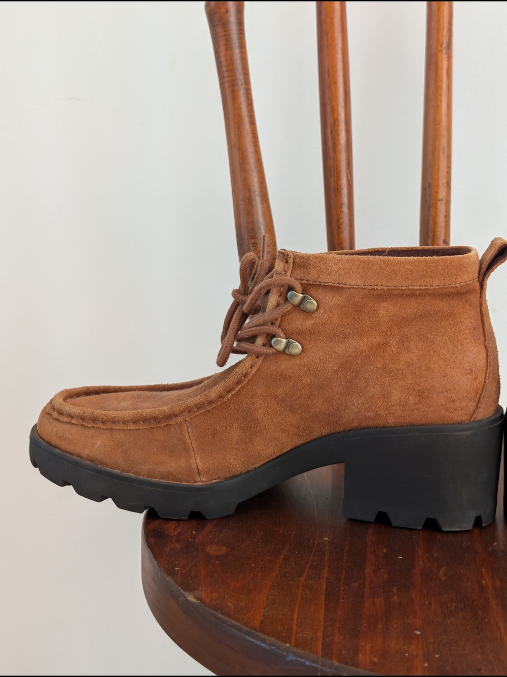 BORN Griffin Bootie Suede Leather Boots - 8.5 - Picture 6 of 12
